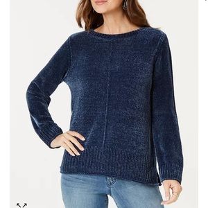 STYLE & CO Chenille Sweater Pullover Size Small